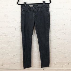 AG The Jegging Super Skinny Fit Charcoal Gray